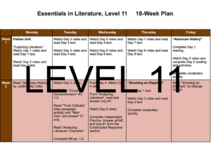 EIL - Supplemental Literature Program Level 11